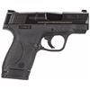 Image 1 : Smith & Wesson 10035 M& P 9 Shield Double 9mm Luger 3.1" 7+1/8+1 Black Polymer Grip/Frame Grip Black