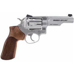 Ruger 1754 GP100 Match Champion Single/Double 357 Magnum 4.2" 6 Hogue Stippled Hardwood Stainless