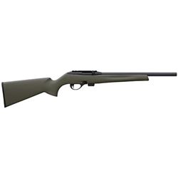 Remington Firearms 80877 597 Heavy Barrel SA 22 LR 16.5" 10+1 Synthetic OD Green Stk Blued