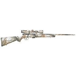 Savage 96776 93R17 XP Camo Snow with Scope Bolt 17 HMR 22" 5+1 Synthetic Realtree APS (Snow) Stk