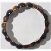 Image 1 : #14-TIGER EYE FLEXIBLE SIZE BRACELET