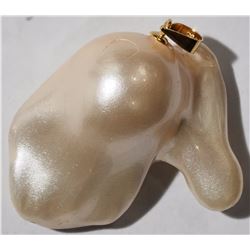 #30-14K YELLOW GOLD FREE FORM FRESHWATER