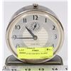 Image 1 : VINTAGE SILVER BELL ALARM CLOCK