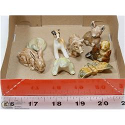 LOT OF WADE ENGLISH WHIMSIES COLLECTION ANIMALS