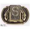 Image 1 : BELT BUCKLE AND LIGHTER COMBO