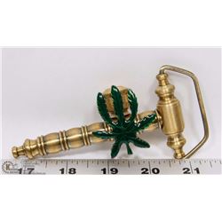 420 STYLE BELT BUCKLE AND PIPE