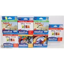 LOT OF 7 VTECH LEARNING GAMES FOR INNOTAB SYSTEMS
