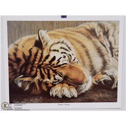 GAIL ADAMS PRINT "SLEEPIN' BEAUTY" PRINT WITH COA