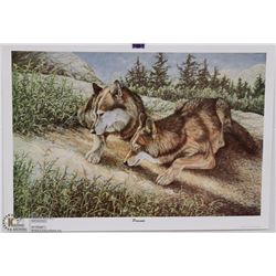 GAIL ADAMS PRINT "PARENTS" PRINT WITH COA