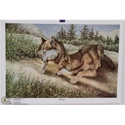 GAIL ADAMS PRINT "PARENTS" PRINT WITH COA