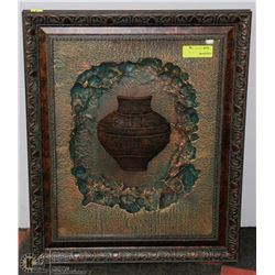 FRAMED 3D STYLE ART WALL HANGING