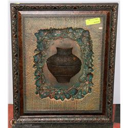 FRAMED 3D STYLE ART WALL HANGING