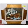 Image 1 : FRAMED BREAKFAST IN BED 3D STYLE ART WALL HANGING