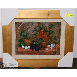 FRAMED 3D ART STYLE WALL HANGING