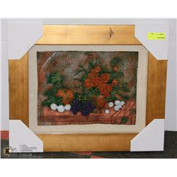 FRAMED 3D ART STYLE WALL HANGING