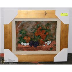 FRAMED 3D ART STYLE WALL HANGING