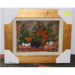 FRAMED 3D ART STYLE WALL HANGING