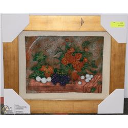 FRAMED 3D ART STYLE WALL HANGING