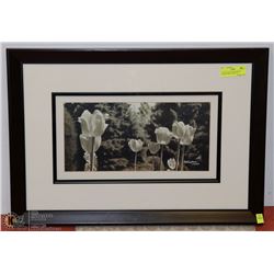 ALICIA SOAVE "TULIP FIELDS" FRAMED PRINT WITH COA