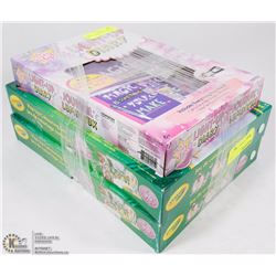 NEW BUNDLE OF CHILDREN POP UP 3D COLOURING SET