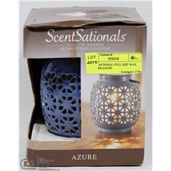 SCENT SATIONAL FULL SIZE WAX WARMER,AZURE