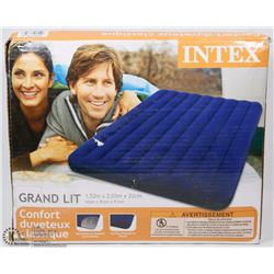 INTEX AIR MATTRESS, QUEEN SIZE,CLASSIC DOWNY