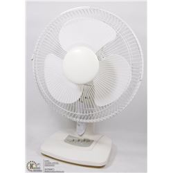 NEW MAINSTAYS OSCILLATING 12' TABLE FAN