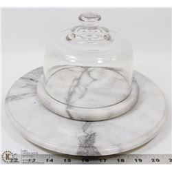 MARBLE LAZY SUSAN SOLD WITH MARBLE