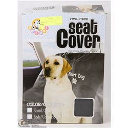 NEW PETPAL TWO-PIECE SEAT COVER FOR