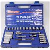 Image 1 : WESTWARD 27-PC 3/8"-DRIVE SOCKET SET IN