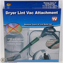 NEW DRYER LINT VAC ATTACHMENT