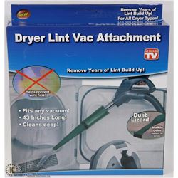 NEW DRYER LINT VAC ATTACHMENT