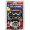 Image 1 : NEW 2 PACK 27 LED WORK LIGHT AND HEADLAMP