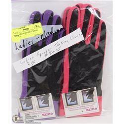 TWO PACK LADIES TEXTING GLOVES