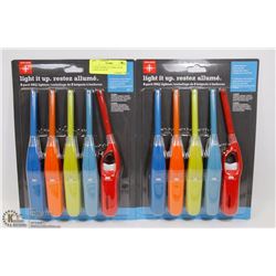 2 NEW 5 PACKS OF TERRA GEAR L\MULTI-COLOR