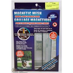 NEW INSTANT SCREEN DOOR, HANDS FREE