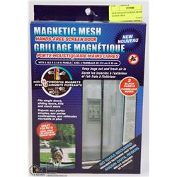 NEW INSTANT SCREEN DOOR, HANDS FREE