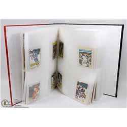 LARGE BINDER FULL OF HOCKEY CARDS