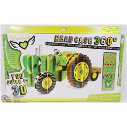 NEW HEADCASE 360 YOU BUILD IT KIT 3D TRACTOR