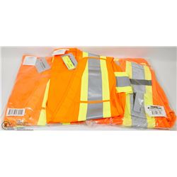THREE CONDOR SAFETY VESTS SIZE XL