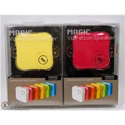LOT OF TWO MAGIC VIBRATION SPEAKERS