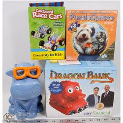 NEW "DRAGON BANK" (DRAGONS DEN)