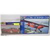 Image 1 : SET OF 2 VINTAGE REVELL MODELS PIPER