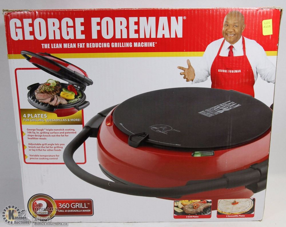 NEW FOREMAN 360 GRILL