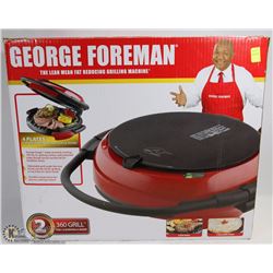 NEW GEORGE FOREMAN 360 GRILL