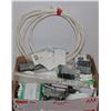 Image 1 : BOX OF VARIETY ELECTRICAL SUPPLIES INCL FEDERAL
