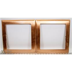 2 COPPER FRAMES