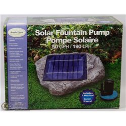 SOLAR FOUNTAIN PUMP 190L PER HOUR
