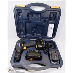 3/8 MASTERCRAFT PORTABLE 14.4V DRILL, 2