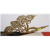 Image 1 : SOLID BRASS BONSAI WALL ORNAMENT